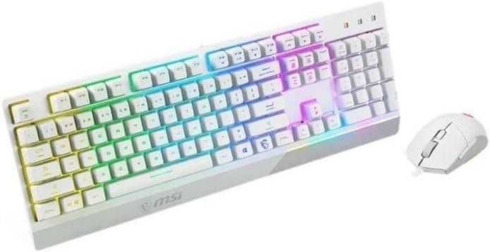 Immagine prodotto MSI Vigor Gk30 Combo Bianco Fr (FR, Cablato)