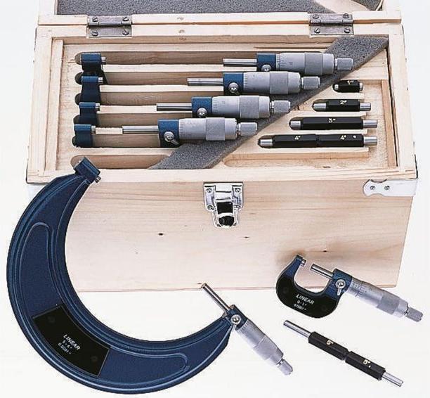 Actual product image Rs Pro Metric External Micrometer Set (Metric)