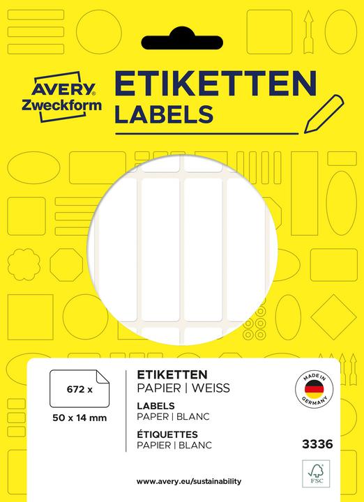 Actual product image Avery Vielzweck-Etiketten