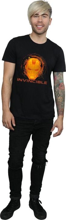 Actual product image Mens Iron Man Invincible T-Shirt (XXL)