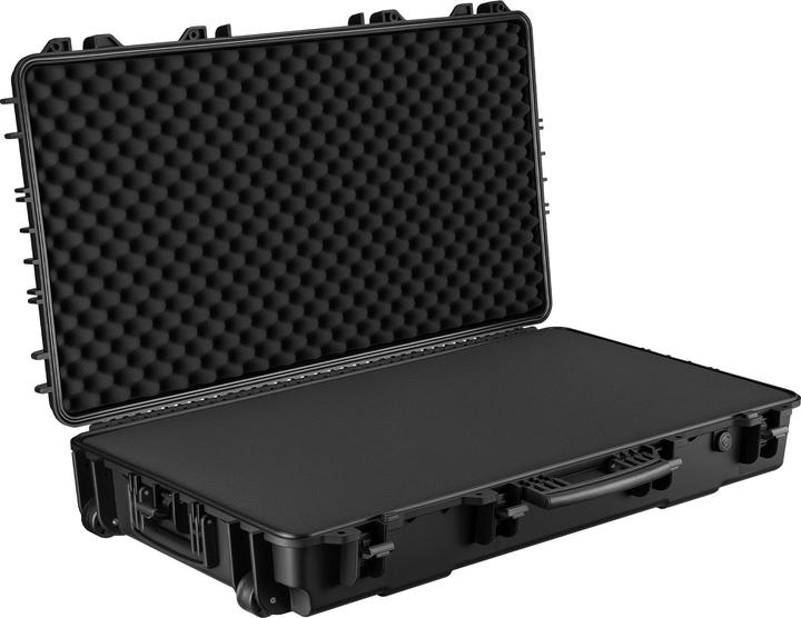 Wiltec Waffenkoffer 101,8x50,3x19cm Langwaffenkoffer Gewehrkoffer Koffer Gewehr