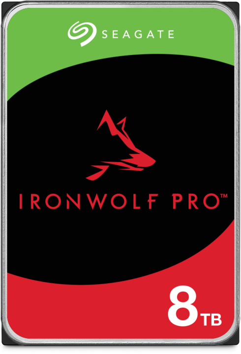 Productafbeelding Seagate IronWolf Pro ST8000NT001, 3,5 inch, 8000 GB, 7200 RPM (8 TB, 3.5", CMR)