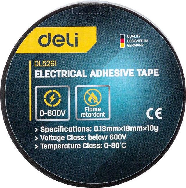 Produktbild Deli Tools Electrical insulating tape (18 mm)