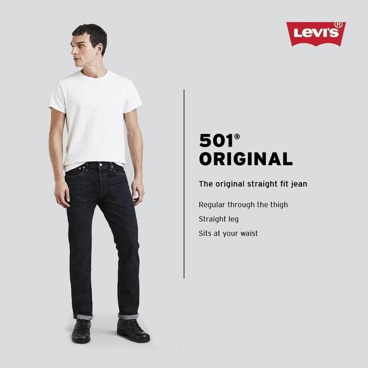 Actual product image Levis 501 Jeans black (W32/L34)