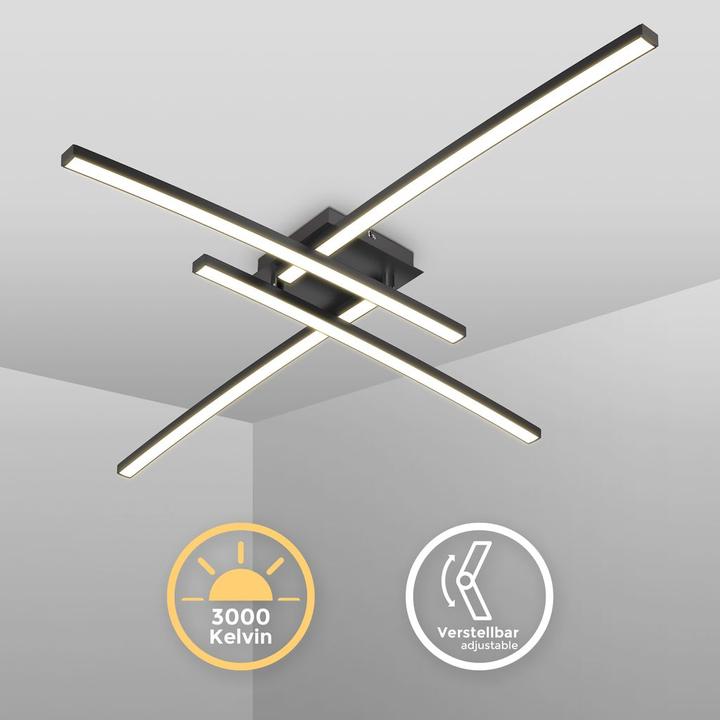Image du produit B.K.Licht Plafonniers (550 lm)