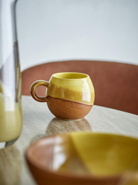 Image du produit Bloomingville - Paula Cup - Yellow - Stoneware