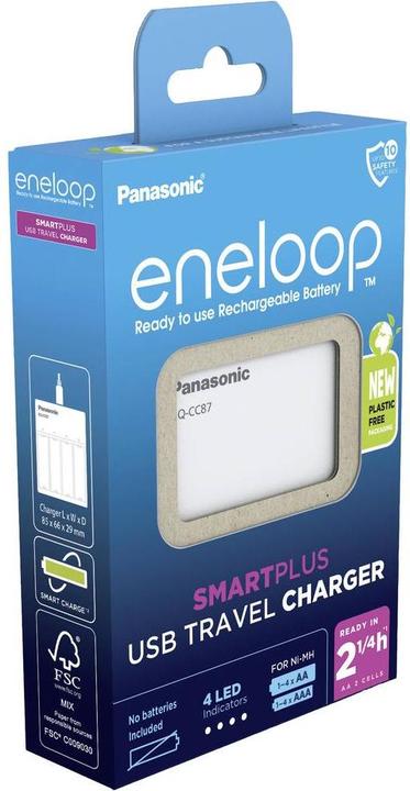 Produktbild Panasonic BQ-CC87 (1 Stk., 1900 mAh, Ladegerät ohne Akku)