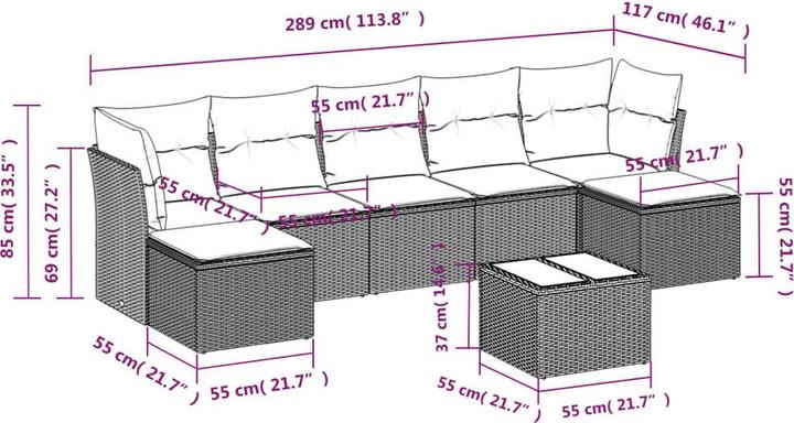 Produktbild vidaXL Madden