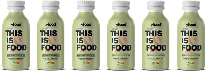 Actual product image YFood Heavenly Hazelnut (Hazelnut, 6 x)
