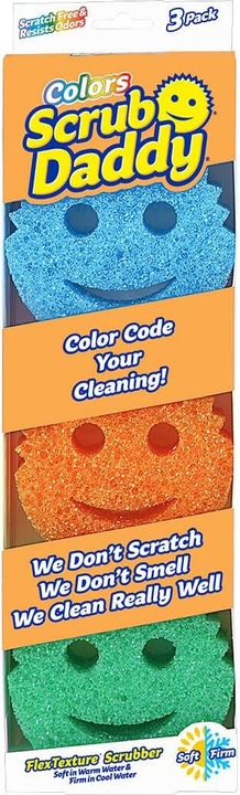 Scrub Daddy Original Colours (3 pcs.)