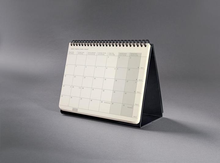 Produktbild Sigel Tischkalender (21.3 x 22 cm, Harter Einband, Deutsch, Französisch, Englisch, Niederländisch)