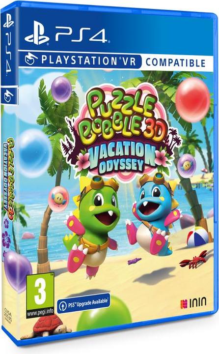Immagine prodotto ININ Games Puzzle Bobble 3D: Odissea in vacanza (PS4, EN)