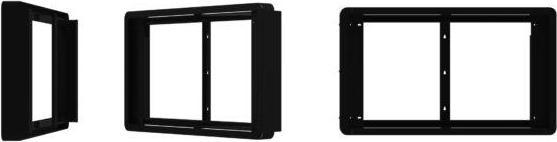 SMS 706-001-1 Support d'écran pour signalétique 116,8 cm (46") Noir