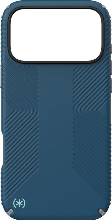 Actual product image speck Presidio2 Grip + MS Apple iPhone 17 Pro Max Deep Sea Blue- with Microban (Apple iPhone 17 Pro Max)