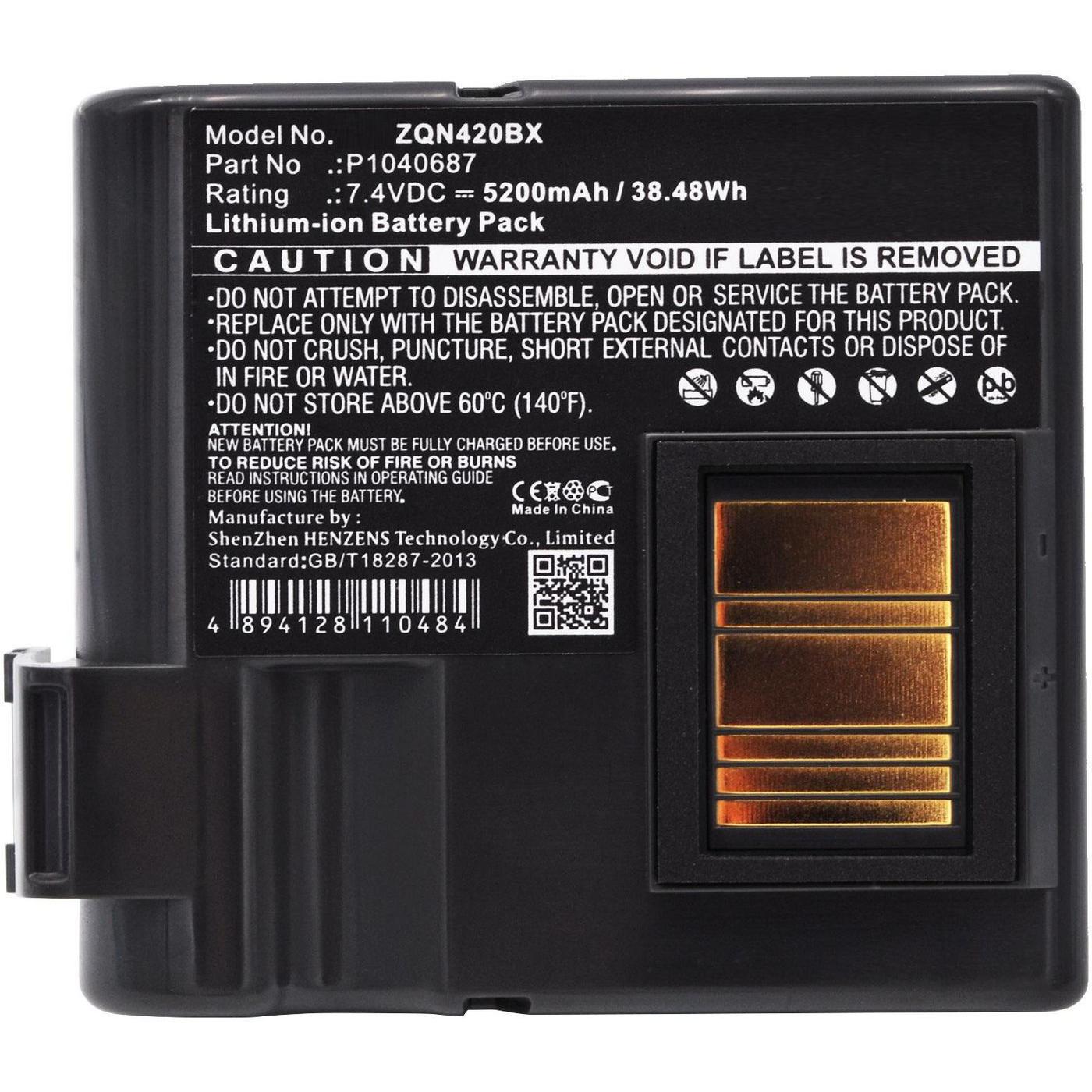 Thumbnail - CoreParts Battery for Zebra Printer, Barcode-Scanner Zubehör