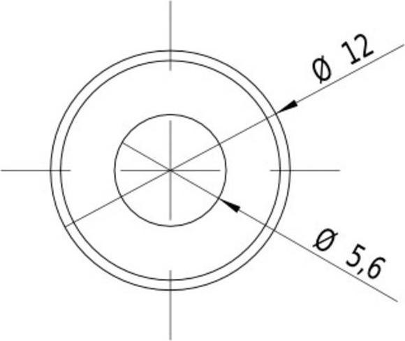Actual product image Picotronic Laser module line red 5 mW LD650-5-5(12x32)-PL