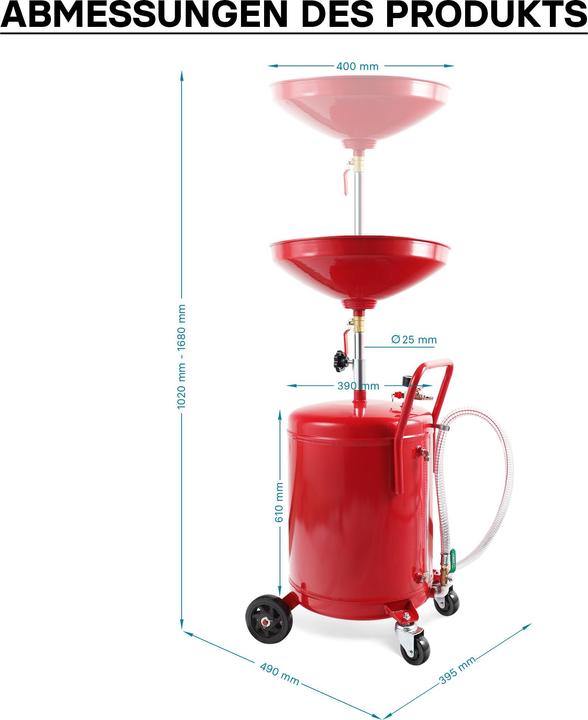 Produktbild Wiltec Ölauffanggerät