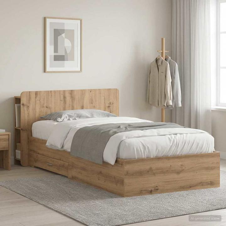Produktbild vidaXL Bettrahmen (90 x 190 cm)