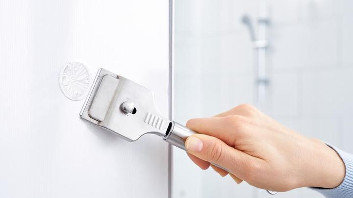 Image du produit tesa Support de douche mural SPAA avec solution adhésive sans perçage