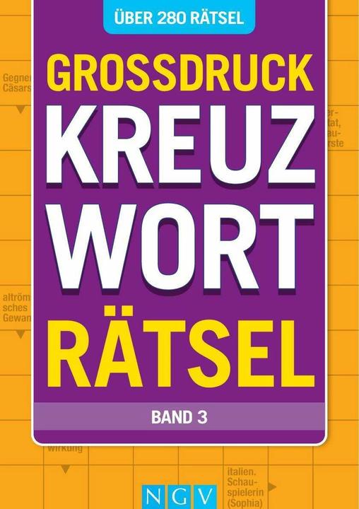 Grossdruck Kreuzworträtsel - Band 3 (Deutsch, 2024)