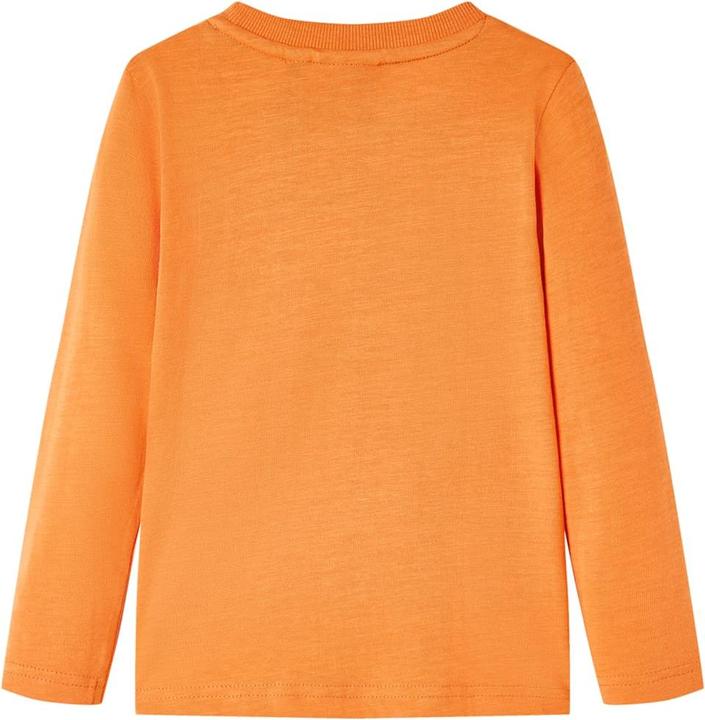 Produktbild VidaXL Kinder-Langarmshirt Dunkelorange 92,Material: 100 (92)