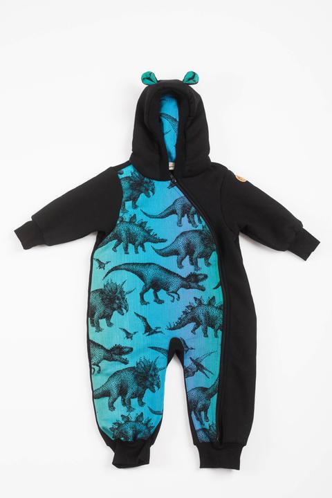 Produktbild Lennylamb Bear Romper - Jurassic (80)