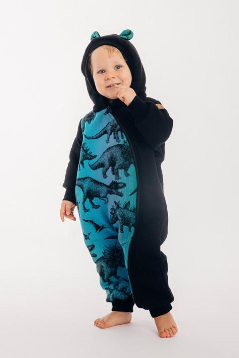 Produktbild Lennylamb Bear Romper - Jurassic (80)