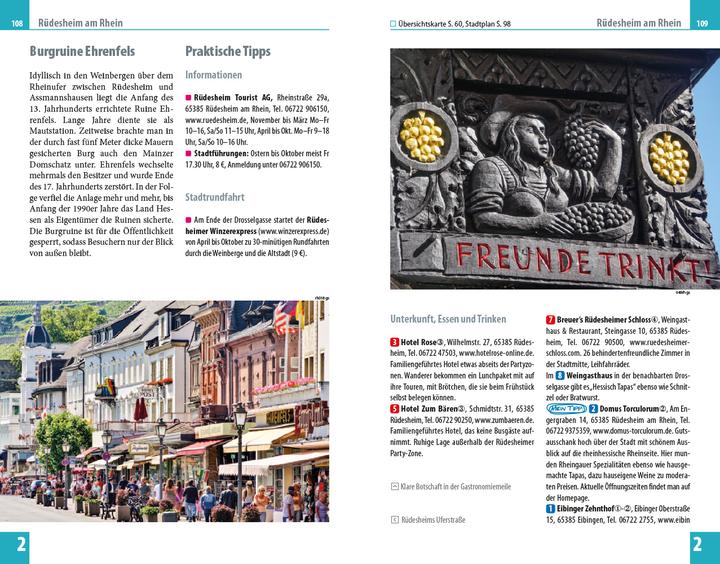 Produktbild Reiseführer Rheinhessen, Rheingau (Deutsch, Günter Schenk, 2022)