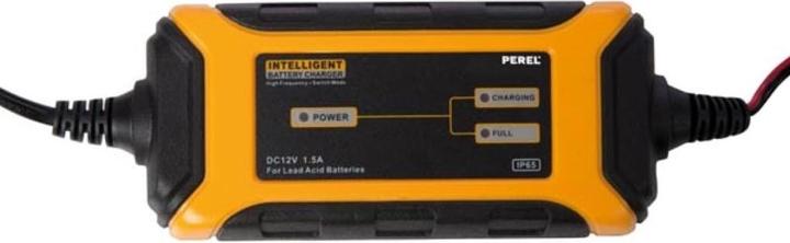 Productafbeelding Perel INTELLIGENTE LADER VOOR 12 V-LOODZUURACCU'S - 1,5 A (12V, 1.50 A)