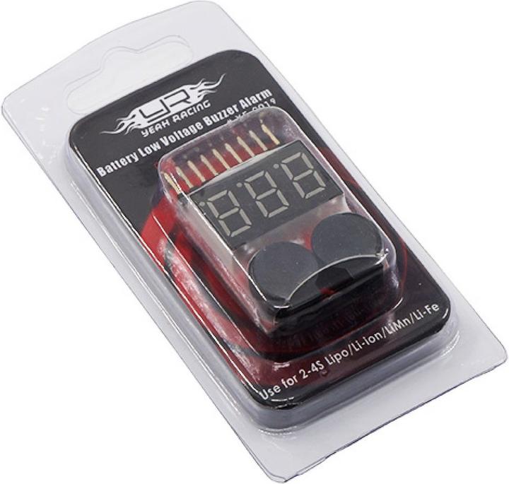 Image du produit Yeah Racing LiPo Monitor with LCD 1S-8S