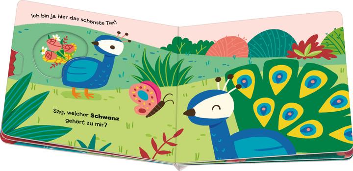 Actual product image Ravensburger What's that wagging? Playbook from 18 months, Picture book, Cardboard picture book (German)