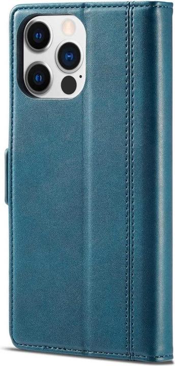 Actual product image Cover-Discount iPhone 14 Pro - Stand Flip Case Cover blue (Apple iPhone 14 Pro)