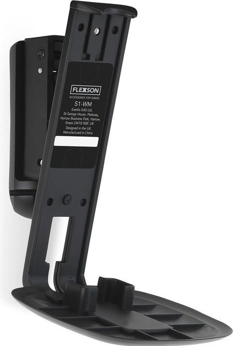 Immagine prodotto Flexson Supporto da parete per Sonos One e Play:1 (1 pz., Installazione a parete, Perno di rotazione, Rotante, Inclinabile)