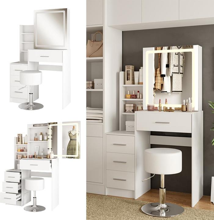 Immagine prodotto Vicco Lisca con sgabello e illuminazione (80 x 36 x 131.60 cm)