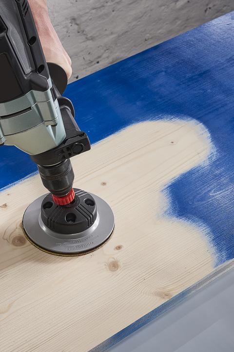 Actual product image wolfcraft 5 Adhesive grinding discs Aluminium oxide K180, ø125mm (180)