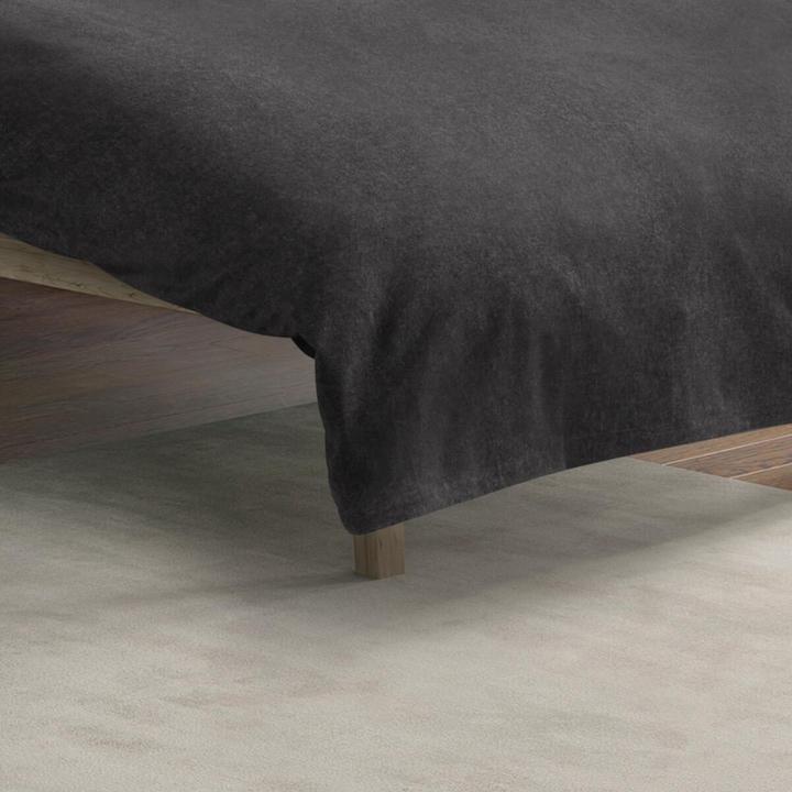 Actual product image Traumschlaf Uni melange (Duvet cover, 155x200 cm + 80x80 cm)