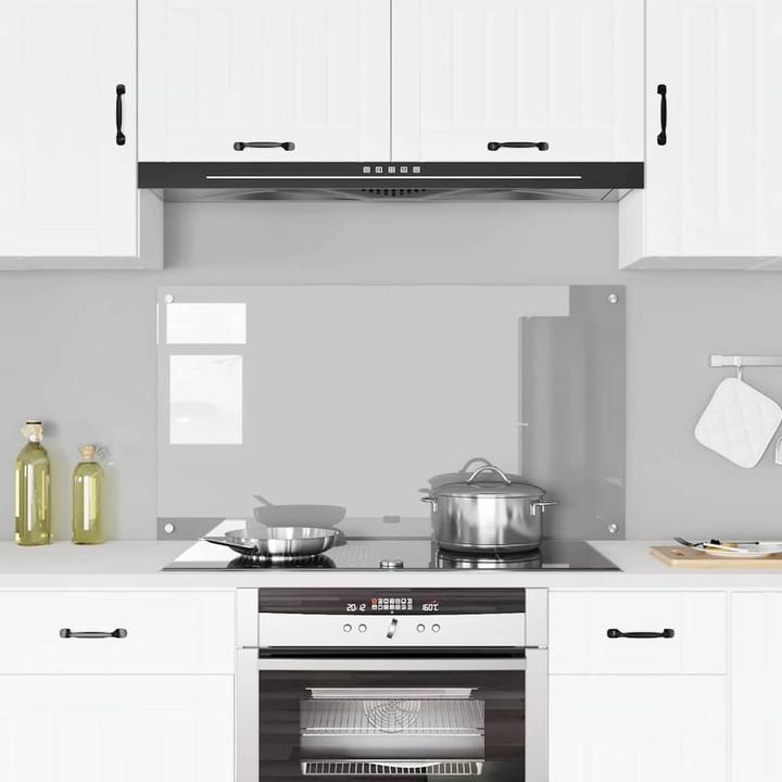 Actual product image vidaXL Light grey kitchen splashback