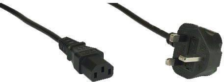 Actual product image InLine Mains plug England to cold appliance plug (1.80 m)