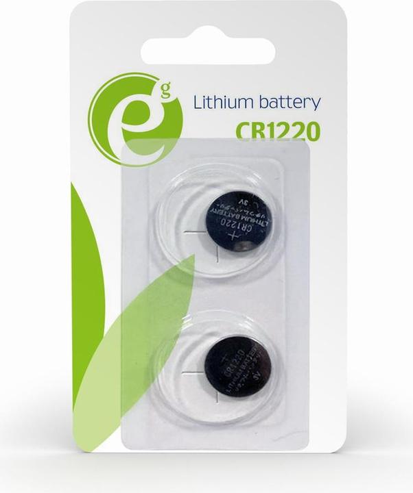 Produktbild Gembird EG-BA-CR1220-01 Energenie Button (2 Stk., CR1220, 40 mAh)