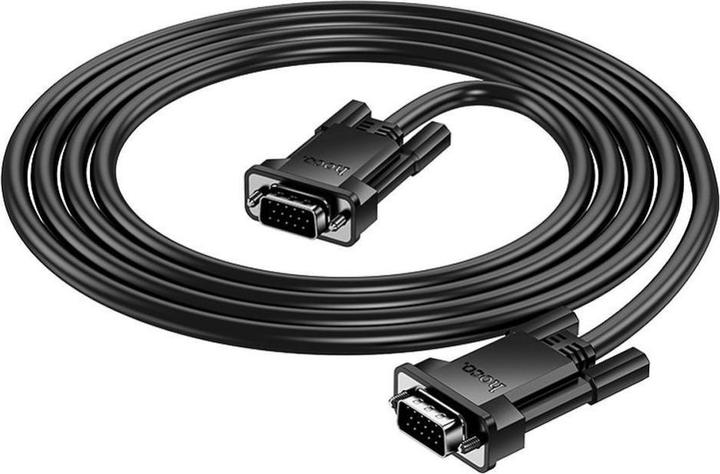 Hoco Cable cable VGA (male) to VGA (male) HD 1080p US11 2 m black (2 m)
