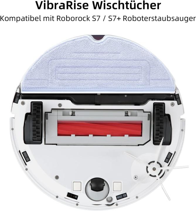 Produktbild Alloytool Wischtücher Zubehörset für Roborock, 12 Stk