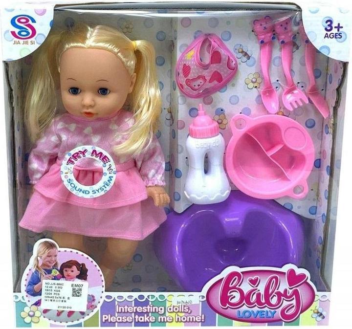 Trifox Doll with mother and father voices and accessories.