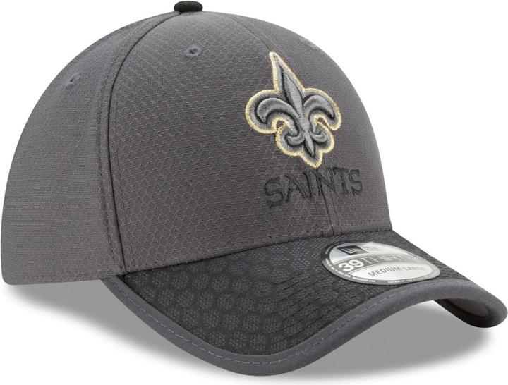 Produktbild New Era 39Thirty Cap - NFL 2017 SIDELINE New Orleans Saints (S, M)