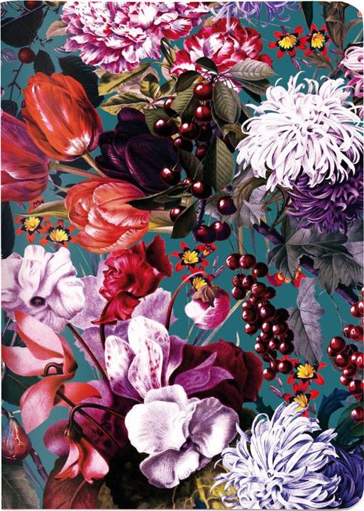 Cedon Heft A6 BLUMENBOUQUET (A6, Kariert, Harter Einband)