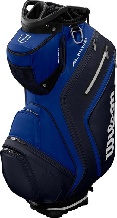 Actual product image Wilson - Alpine Cart Bag with Embroidery - Navy/Blue
