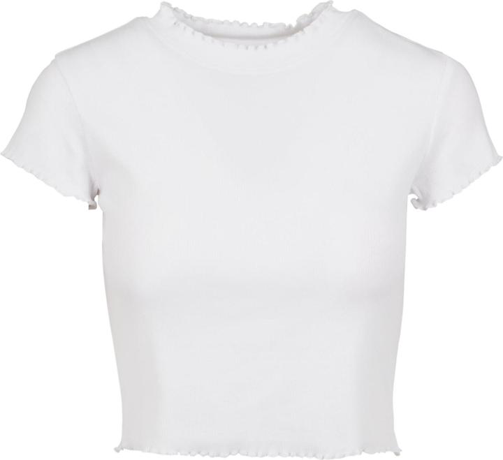 Actual product image Urban Classics Ladies Cropped Rib Tee 2-Pack (XS)