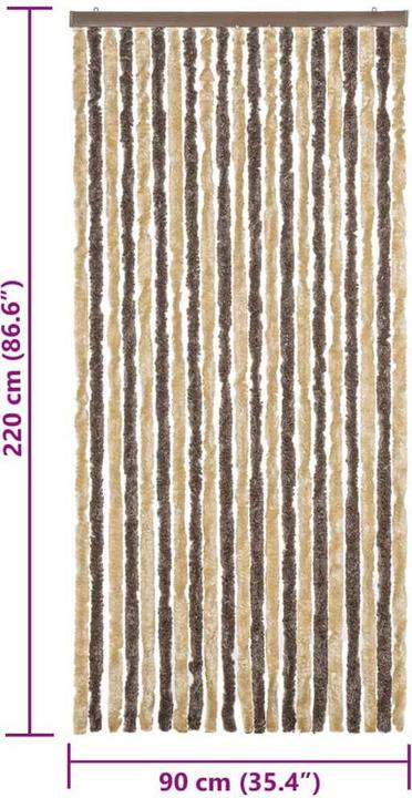 Produktbild vidaXL Fliegenvorhang (90 x 220 cm)