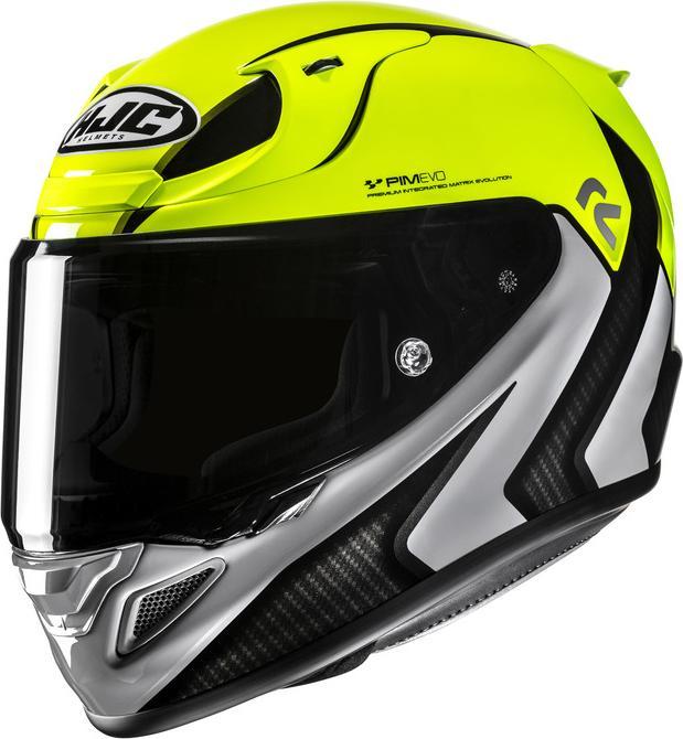 Actual product image HJC Rpha12 Kos Helm Gelb/Grau (L)