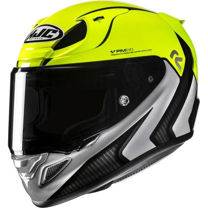 HJC, Casco da moto, Rpha12 Kos Helm Gelb/Grau (L)