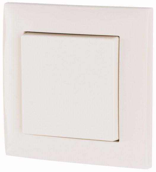 Actual product image Eaton Frame 1-fold, white glossy 126066